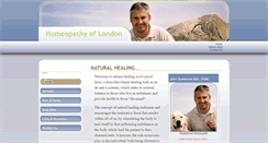 Desktop Screenshot of homeopathyoflondon.com